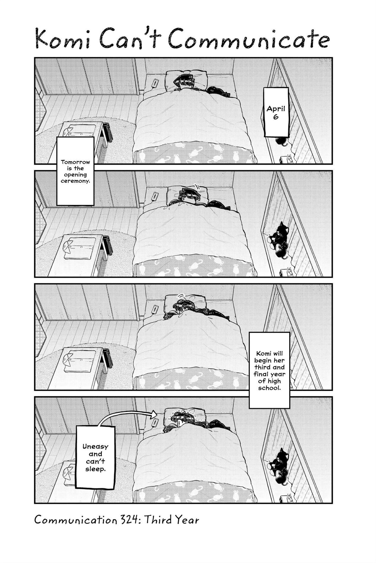 Komi Can’t Communicate, Chapter 324 image 01